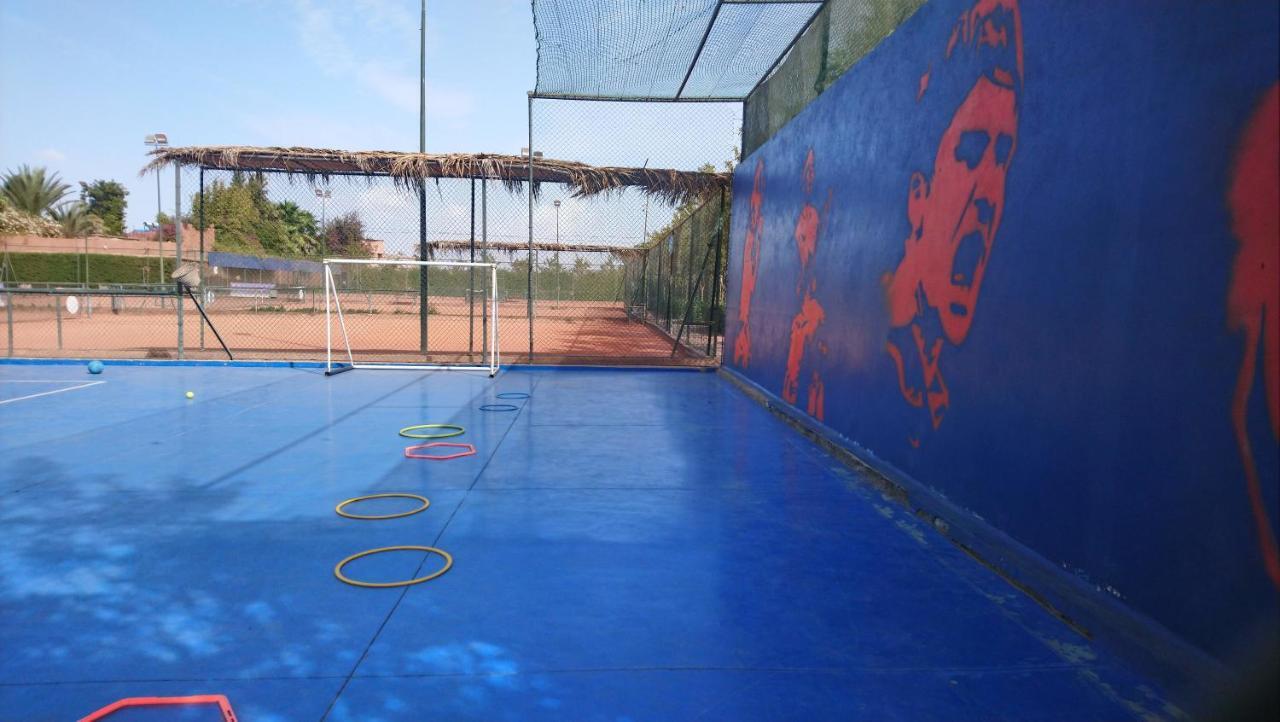 L'Auberge De Tennis Msc Oulad Lahsene Exterior foto